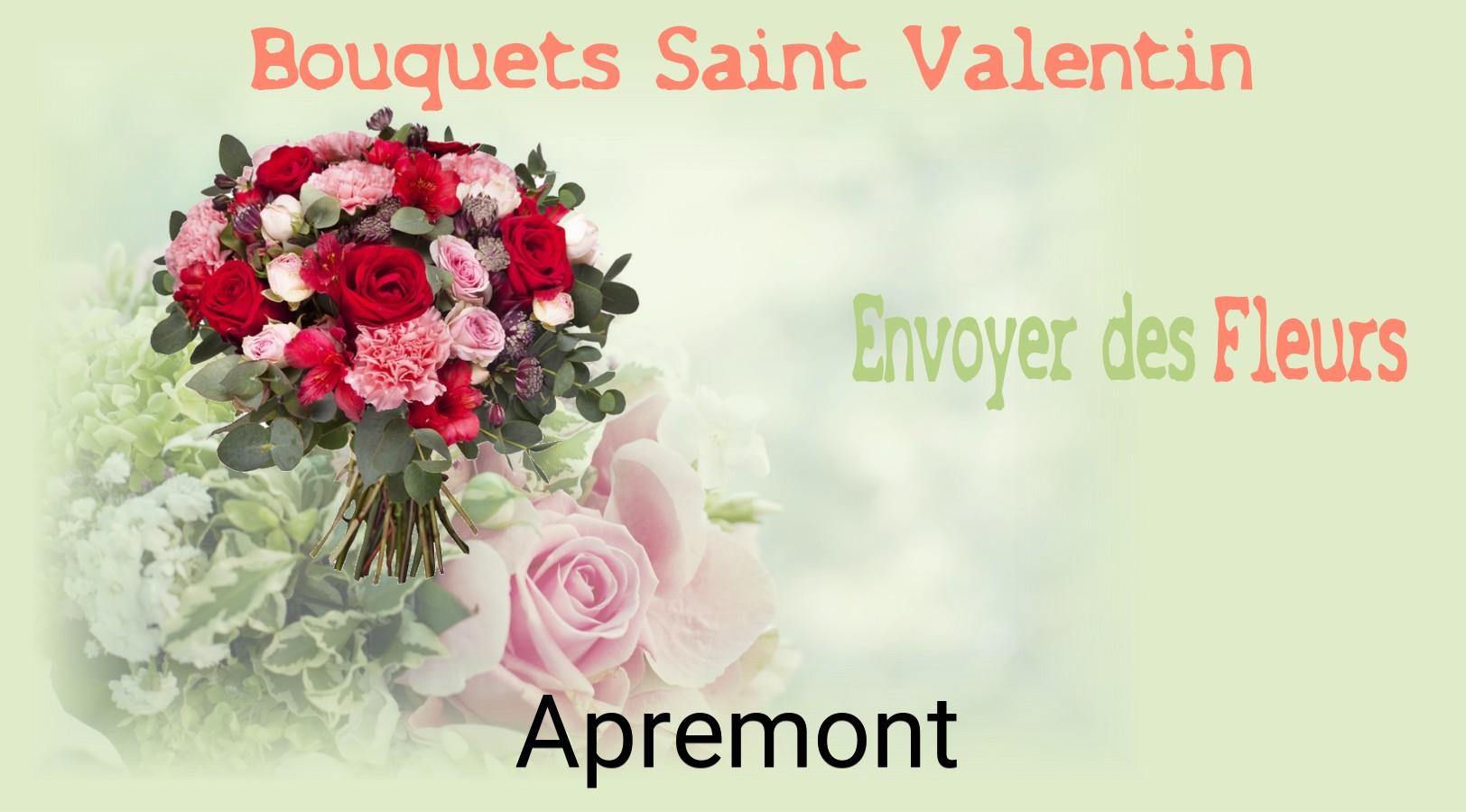 Roses de Saint-Valentin livrées à Apremont